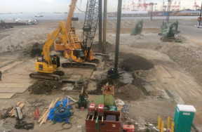 本牧A-6管理棟他解体工事