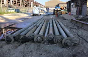 AP構造改善シート系列建屋撤去工事