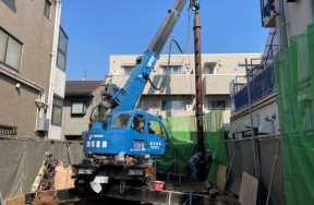 横浜銀行下北沢支店仮店舗解体工事