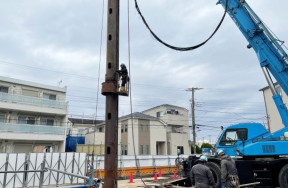 東熱市川研修センター新築工事に伴う撤去工事