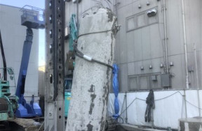 ロイジェント三ノ輪解体工事