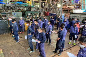 令和4年　第3回　安全衛生集会実施